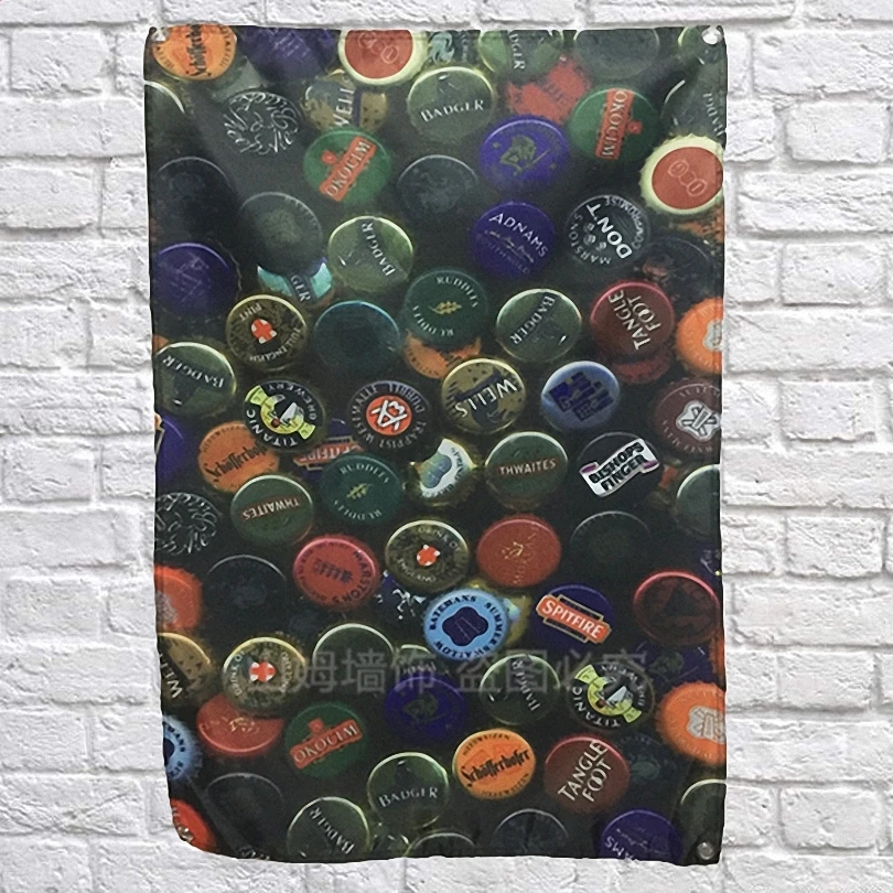 Чехол для пива постер вина свитки бара кафе украшение дома баннеры Висячие