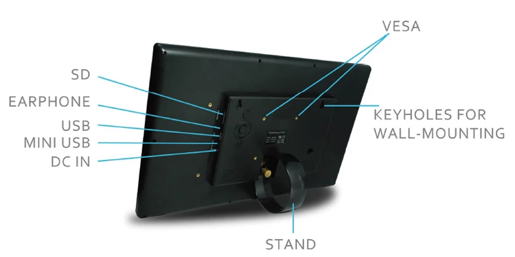 21.5 inch Android quad core all-in-one desktop pc (10 points touch screen RK3188 1GB DDR3 8GB nand VESA USB mini SD) | Компьютеры и