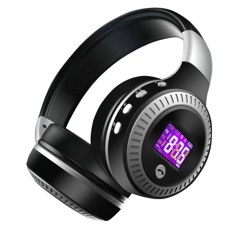 B19 Bluetooth наушники беспроводные стерео HiFi музыкальные с микрофоном гарнитуры Micro-SD