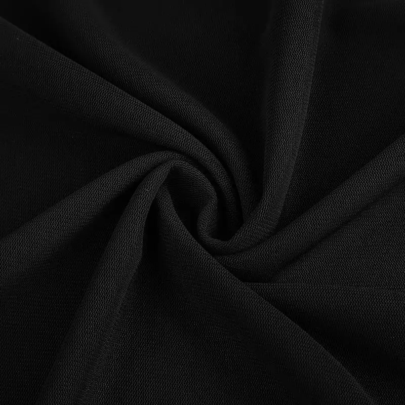 2016 новые женские черные прозрачные сетчатые блузки с длинным рукавом blusas mujer