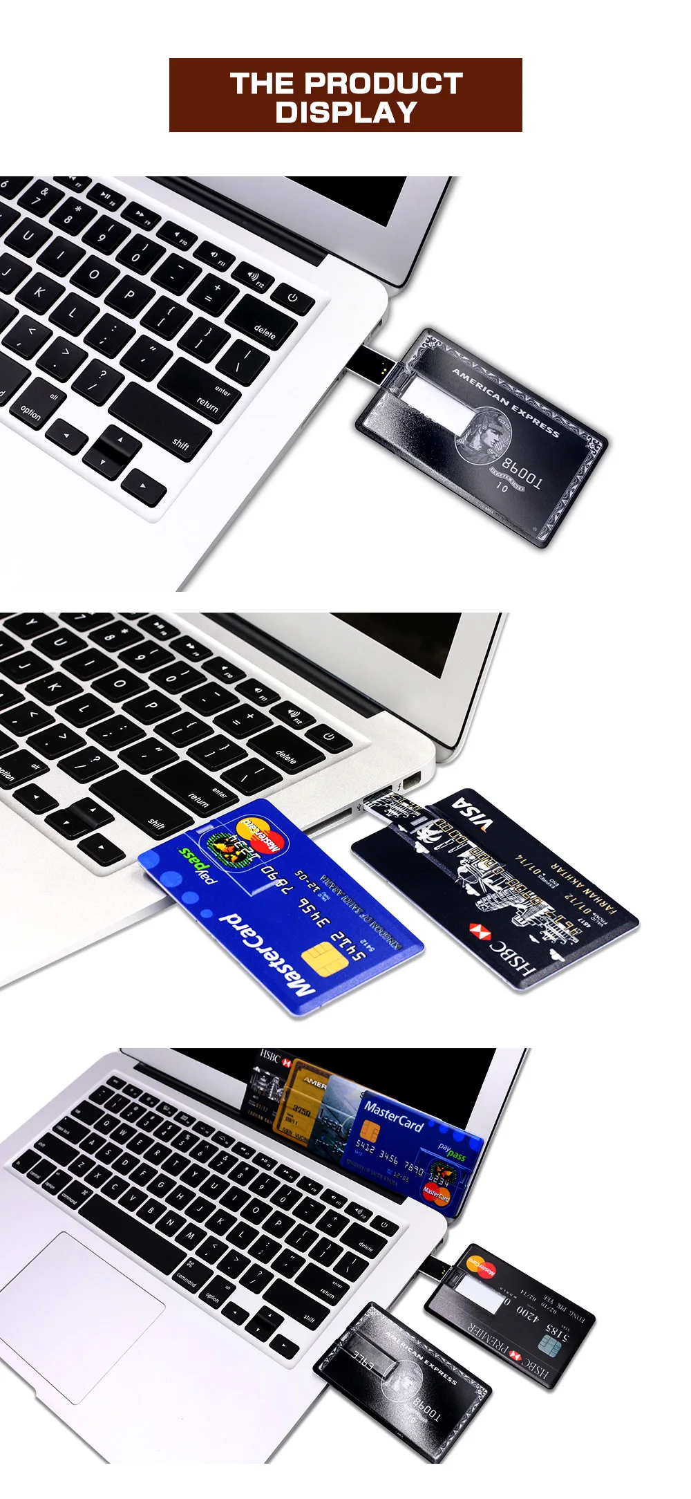 Amerian Express, кредитная карта HSBC Visa standard, карта памяти Master, USB флеш-накопитель, 64 ГБ, 32 ГБ, 16 ГБ, 8 ГБ, карта памяти