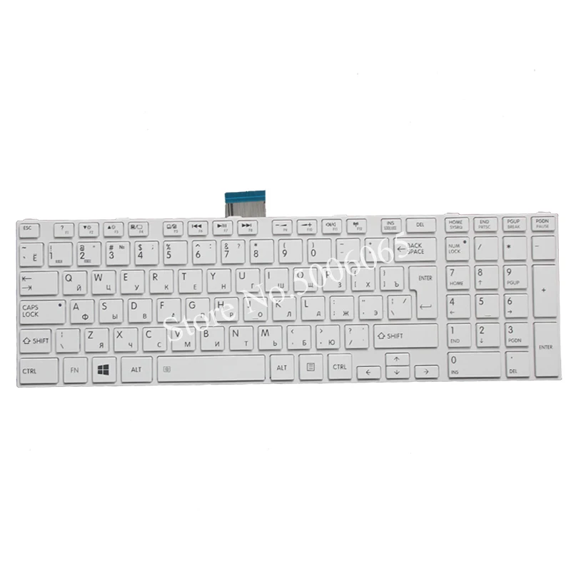 Новая русская клавиатура для ноутбука Toshiba Satellite C50 C50D C50-A C50-A506 C50D-A C55 C55T C55D C55-A C55D-A