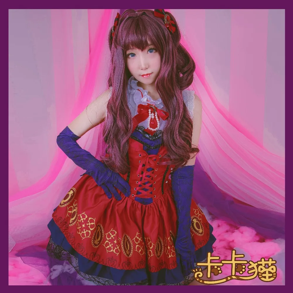 Бесплатная доставка Костюм Золушки для девочек IDOLM @ STER ичиноз косплей Шики