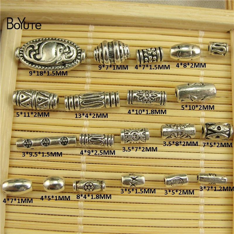 BoYuTe Wholesale Tibetan Silver Beads DIY Hand Made Jewelry Accessories Spacer Jewlry Making | Украшения и аксессуары