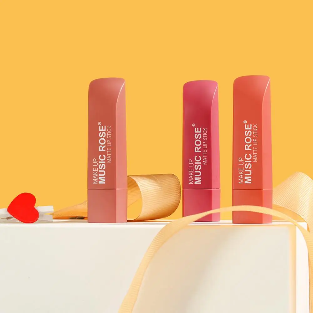 Косая трубка цветной набор для губ матовая бархатная текстура водостойкая