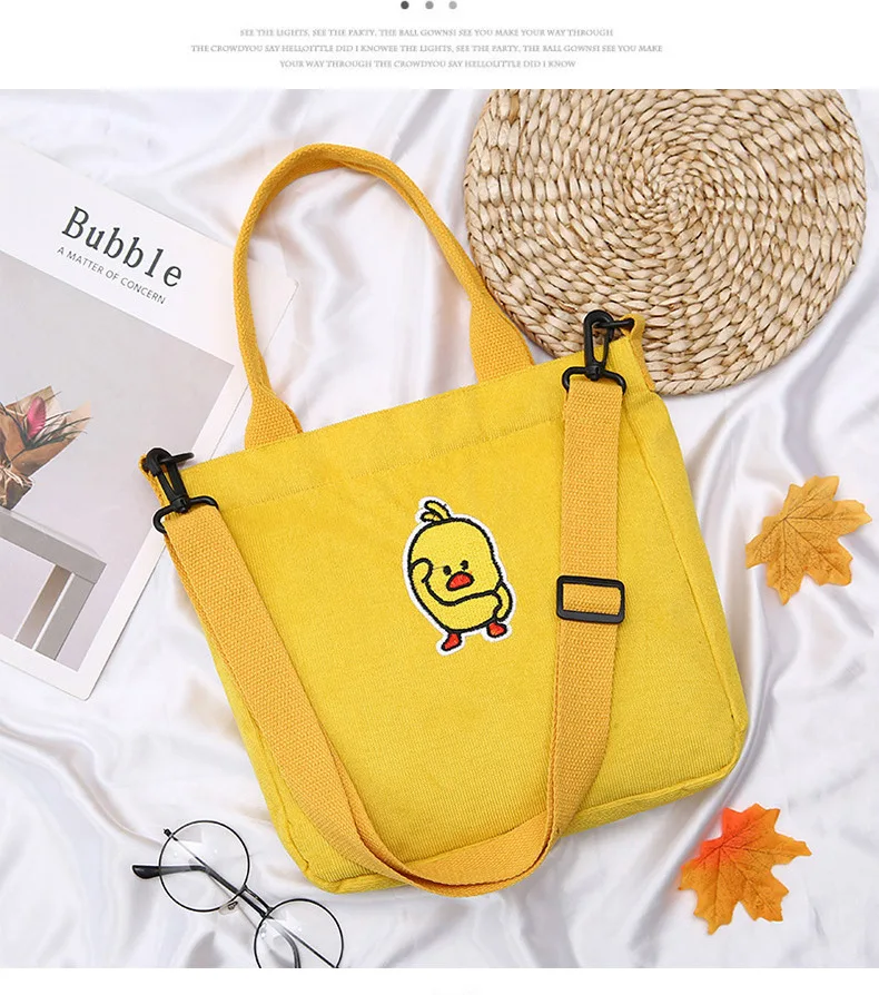 Хлопчатобумажная Дорожная сумка Повседневная Женская винтажная женская через