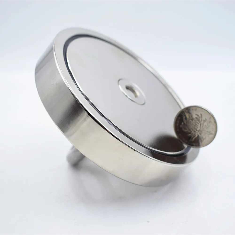 Неодимовый магнит D107x20mm супер сильный Мощный поисковый магнит 550 кг Магнитный рыболовный спасательный Постоянный NdfeB держатель