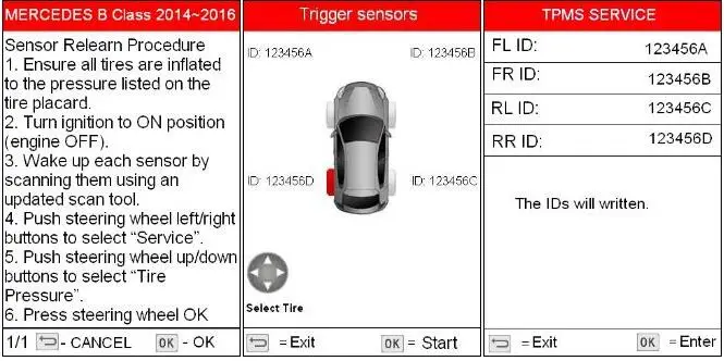 LAUNCH TS971 TPMS Bluetooth инструмент активации Версия США беспроводной датчик давления в шинах Мониторинг 433 МГц/315 МГц