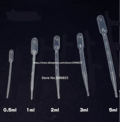 100 шт. пластиковые пипетки для паспорта 0 5 мл|pipette 5ml|pipette disposablepipette pasteur |