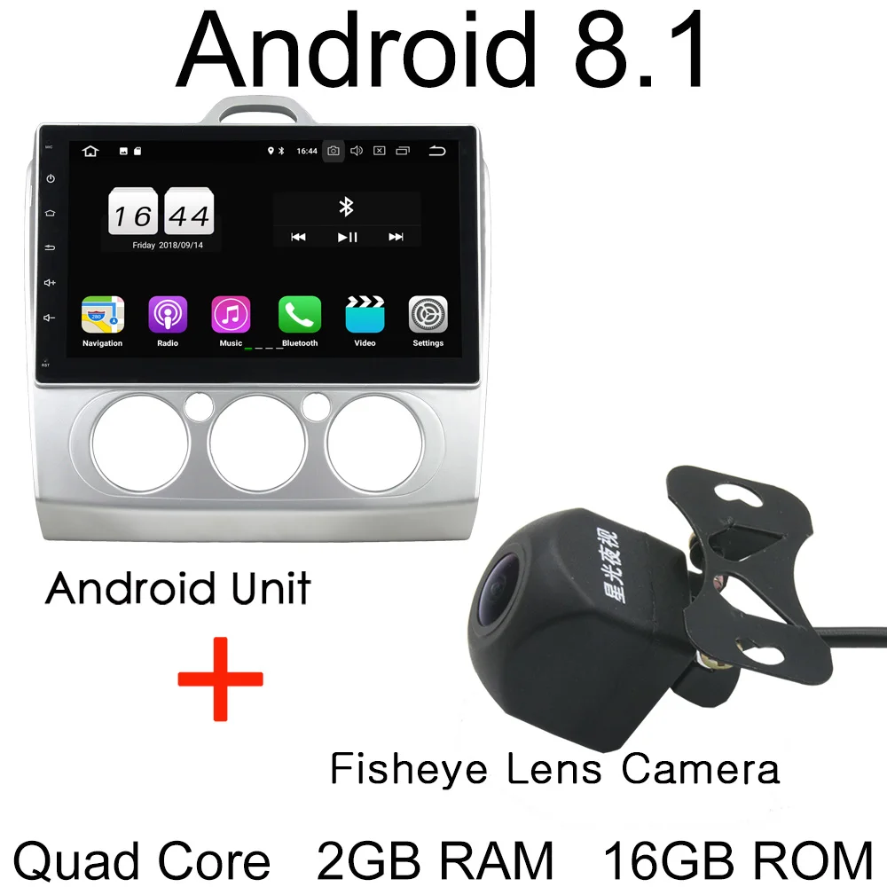 8.1 Add Camera 10," Octa Core Android 8,0/4 ядра Android 8,1 Автомобильный DVD плеер для Ford Focus 2007 2008 2009 2010 2011 автомобиль радио gps Bluetooth - Цвет: 8.1 Add Camera