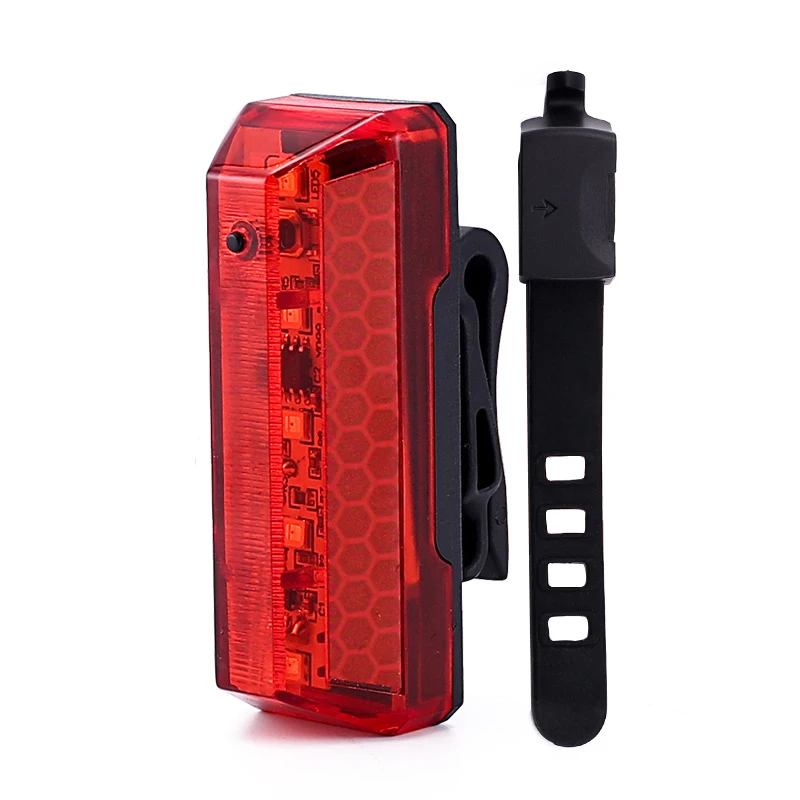 XC USHIO 5 Led велосипедный задний светильник USB зарядка 70 люмен Водонепроницаемый