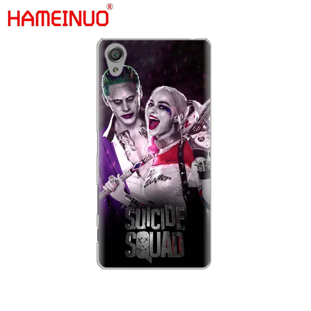 Harley Quinn отряд самоубийц Джокер чехол для телефона sony xperia C6 XA1 XA2 XA ULTRA X XP L1 L2 X XZ1 compact XR/XZ PREMIUM