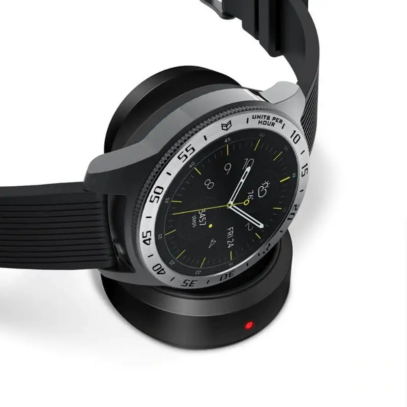 Кольцо из нержавеющей стали клейкая крышка для Samsung Galaxy Watch 46 мм|Смарт-аксессуары|