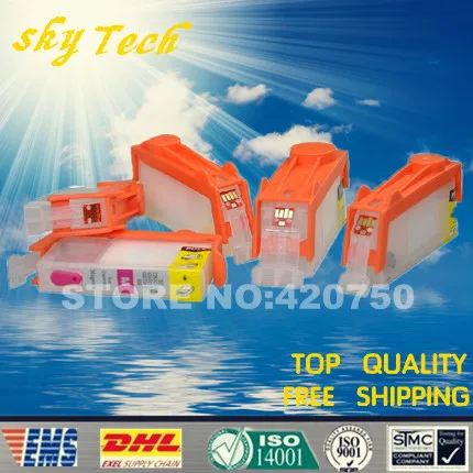 5PK пустой многоразовый картридж костюм для PGI525 CLI526 canon IP4850 IP4950 IX6550 MX885 MG5150 6250 с