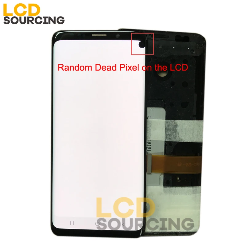 Random Dead Piexl AMOLED LCD Display For SAMSUNG Galaxy S9 / S9+ Plus G960 G965 with Frame Touch Screen Digitizer Replacement | Мобильные