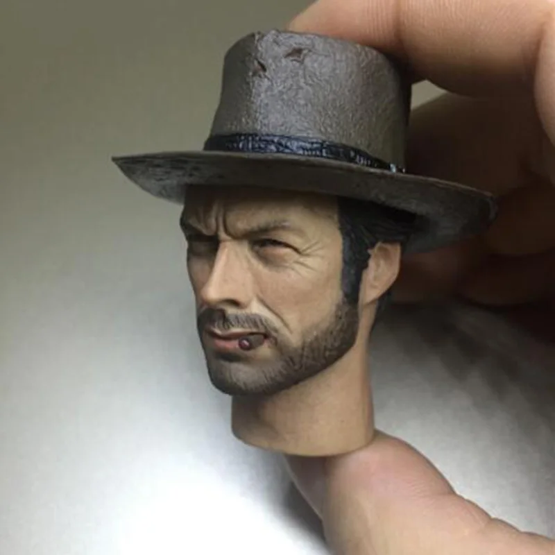 1:6 Scale Asian Man Boy Sculpt с сигаретами головные уборы культ резьба Бог геймеров модель