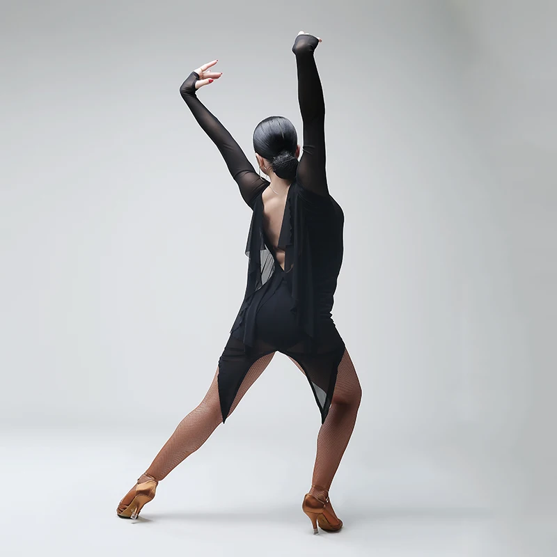 Платье для танца сальсы одежда латиноамериканских танцев бальные платья Танго