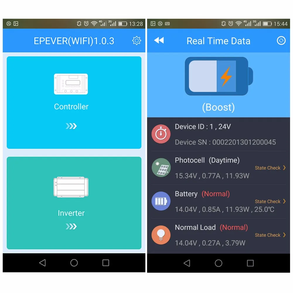 EPever Wi-Fi коробка подходит EPsolar MPPT контроллер солнечного заряда с беспроводной связью мониторинг через приложение для мобильного телефона
