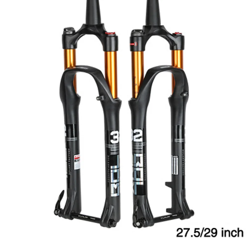 Ковшовый вал Велосипедная вилка из магниевого алюминия воздушный Газовый