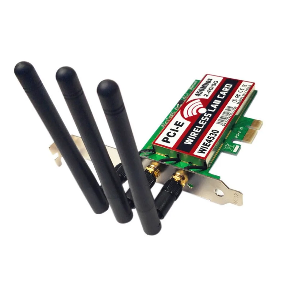 Amzdeal Беспроводной Wi Fi pci e сетей адаптер сетевой карты антенны беспроводной
