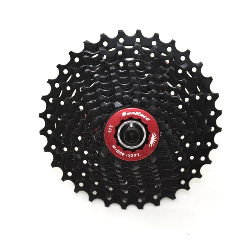 10 скоростная велосипедная кассета freewheel 11 32T 34T черная маховик sunracing CSRX0 дорожный