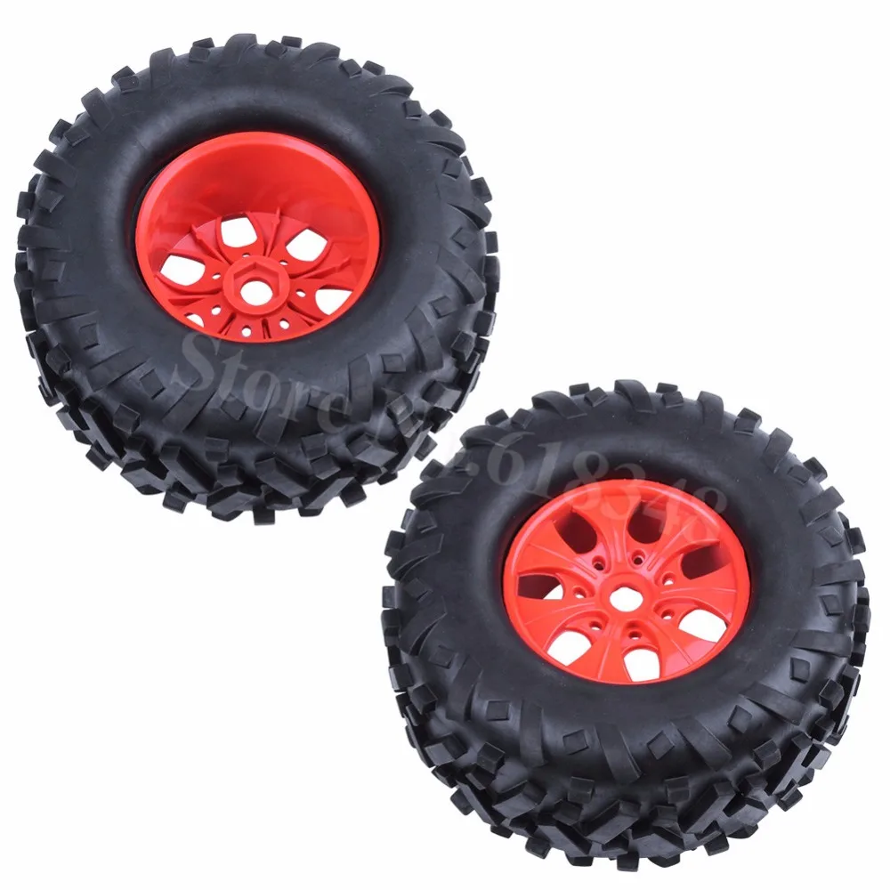 4x RC 170x85 мм 17 мм шестигранные шины Колесные диски для 1/8 внедорожных Monster Truck Bigfoot шины HPI TRAXXAS Himoto HSP Hobao 5B