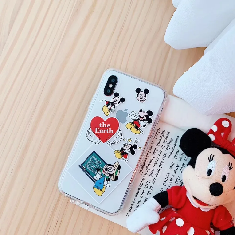 Прозрачный чехол из ТПУ для iphone 6/6s Plus 7/8 X XR XS XSMAX |
