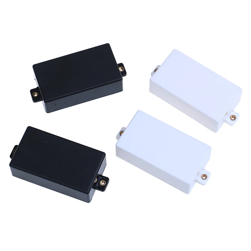 2 шт. пластиковая герметичная двойная катушка Humbucker чехол для гитары черный/белый