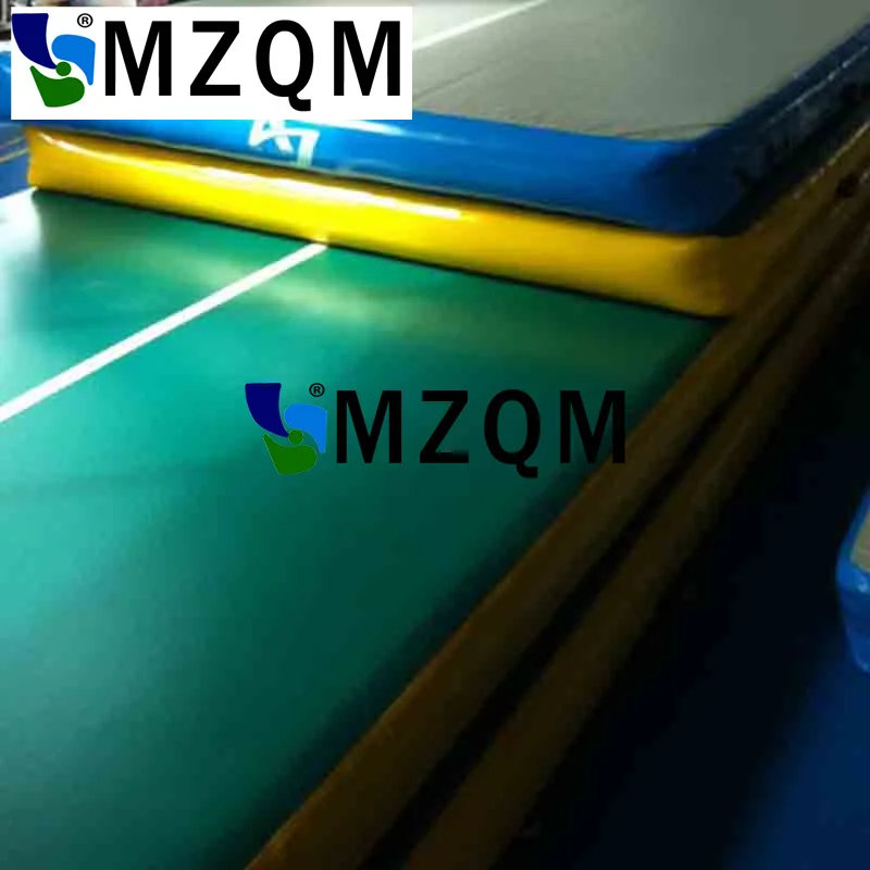 MZQM Бесплатная доставка 4*1 м надувной воздушный трек для домашнего использования