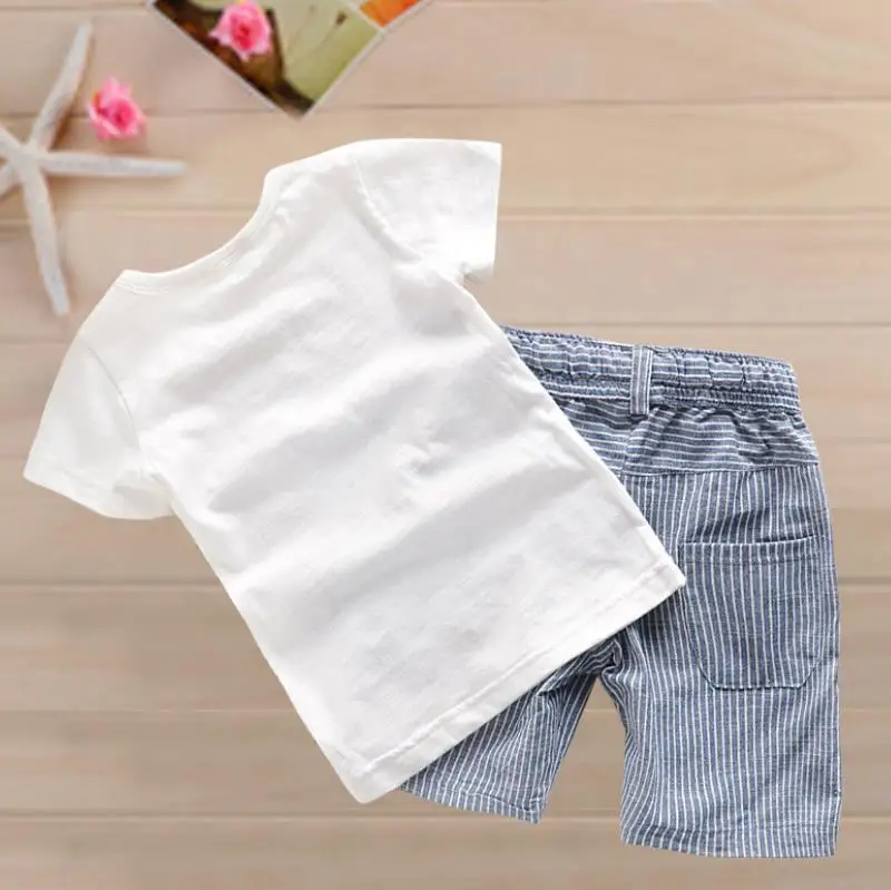 Roupas Infantis Menina Limited летний костюм джентльмена с короткими рукавами для маленьких