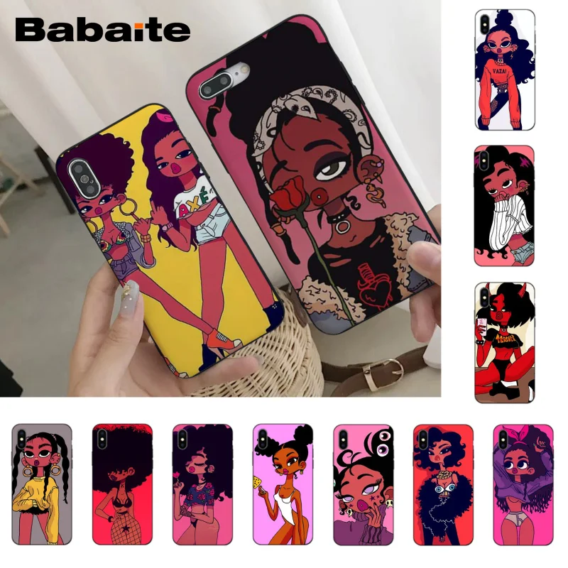Крутой милый мультяшный чехол Babaite POPPIN для телефона iPhone 8 7 6 6S Plus X Xs Xr XsMax 5 5S SE 5C Cover11