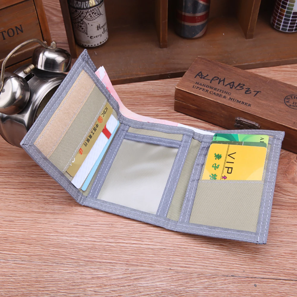 Повседневные мужские кошельки 2 цветов складной мужской кошелек короткий