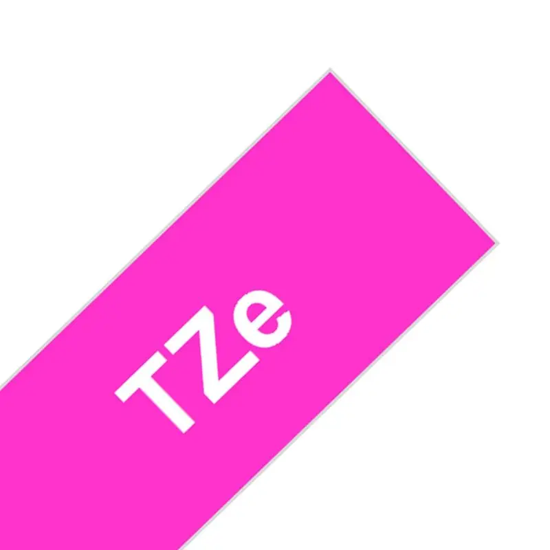 White on Berry Pink Лента Unistar tz TZ231 12 мм совместима с лентами принтера этикеток Brother p-touch TZe-231 TZe211 TZe221 TZe241 TZe251 - Цвет: White on Berry Pink