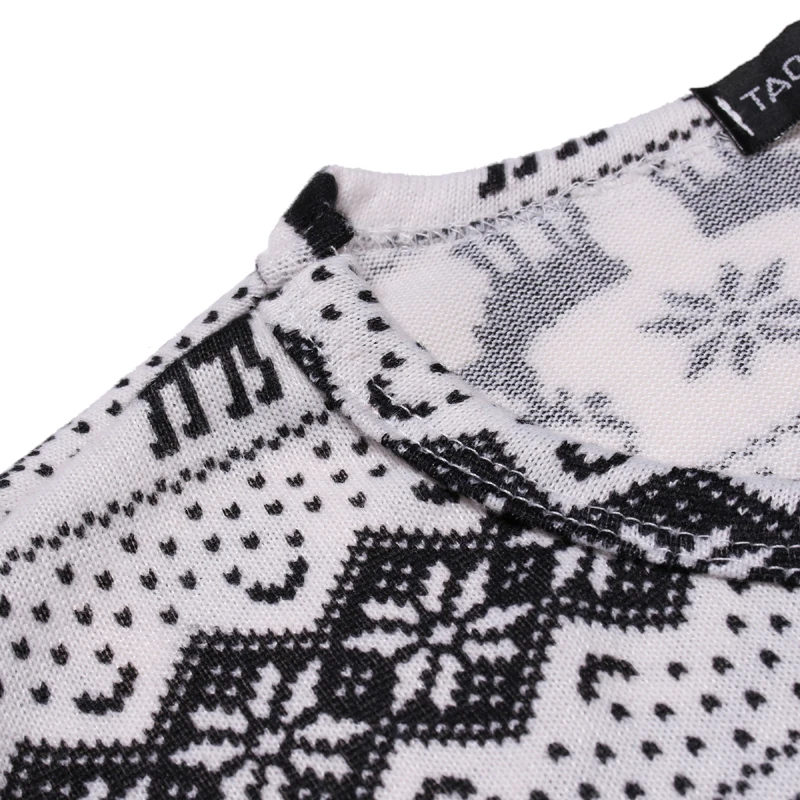 HEFLASHOR Classic Christmas Print Sweater Men Fashion O Neck Long Sleeve Pullover Men Casual Striped Pull Homme Knitted Sweaters