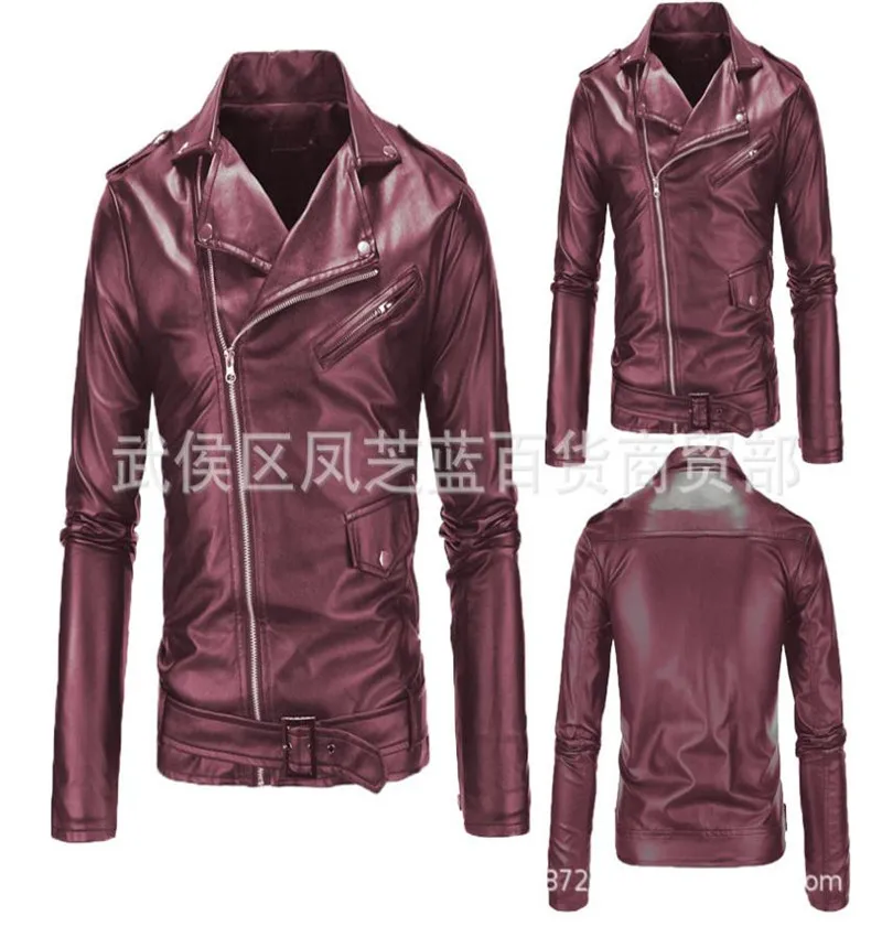 5XL, бюст 120 см, лацкан, молния, длинный рукав, короткая мужская куртка из искусственной кожи, пальто, академический стиль, красивые, индивидуальные, простые куртки