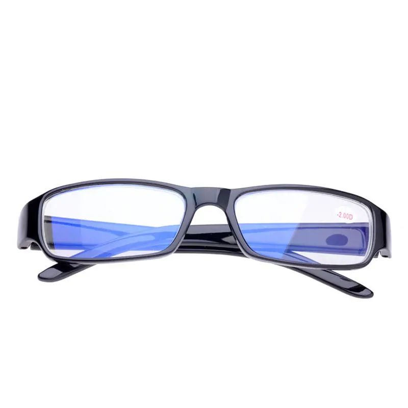 Антистрессовые очки для просмотра оптической оправы с синим зеркалом 100 150 200 250 300