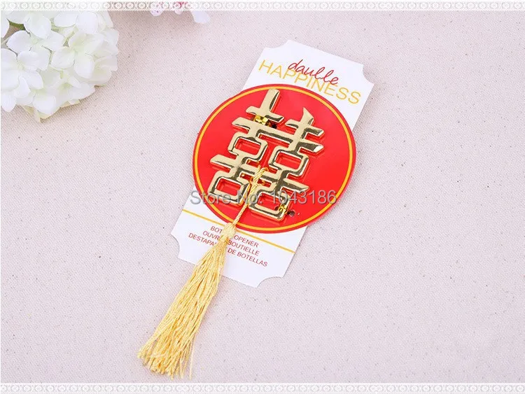 Свадебные подарки на китайскую азиатскую тематику двойная открывалка для