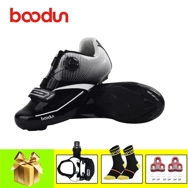 pedals with A2 B Кроссовки для шоссейного велосипеда sapatilha ciclismo bicicleta carretera, велосипедные кроссовки, самозакрывающаяся дышащая обувь суперзвезды - Цвет: pedals with A2 B