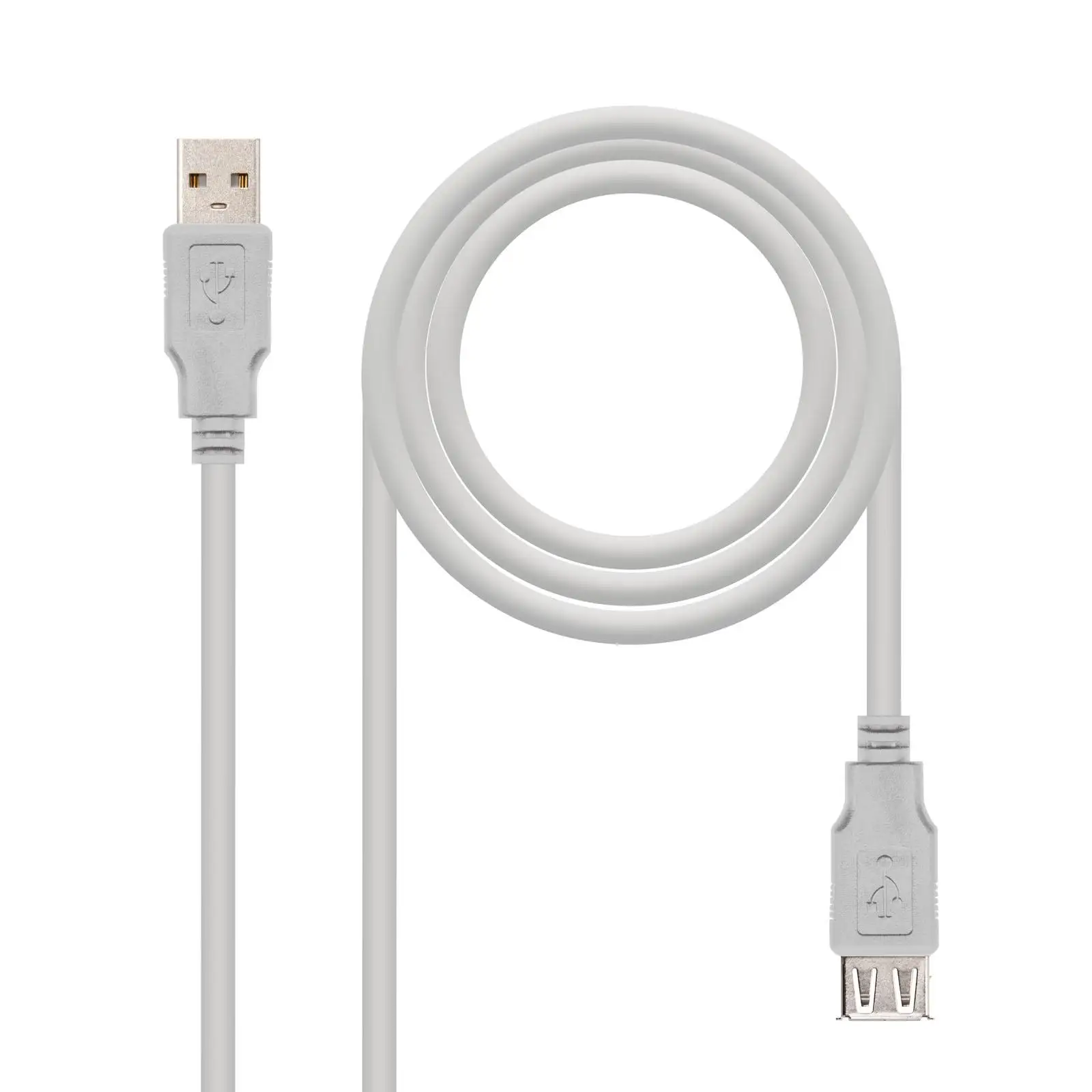 Кабель USB 2 0 тип A/M A/ч бежевый 3 м|Кабели| |