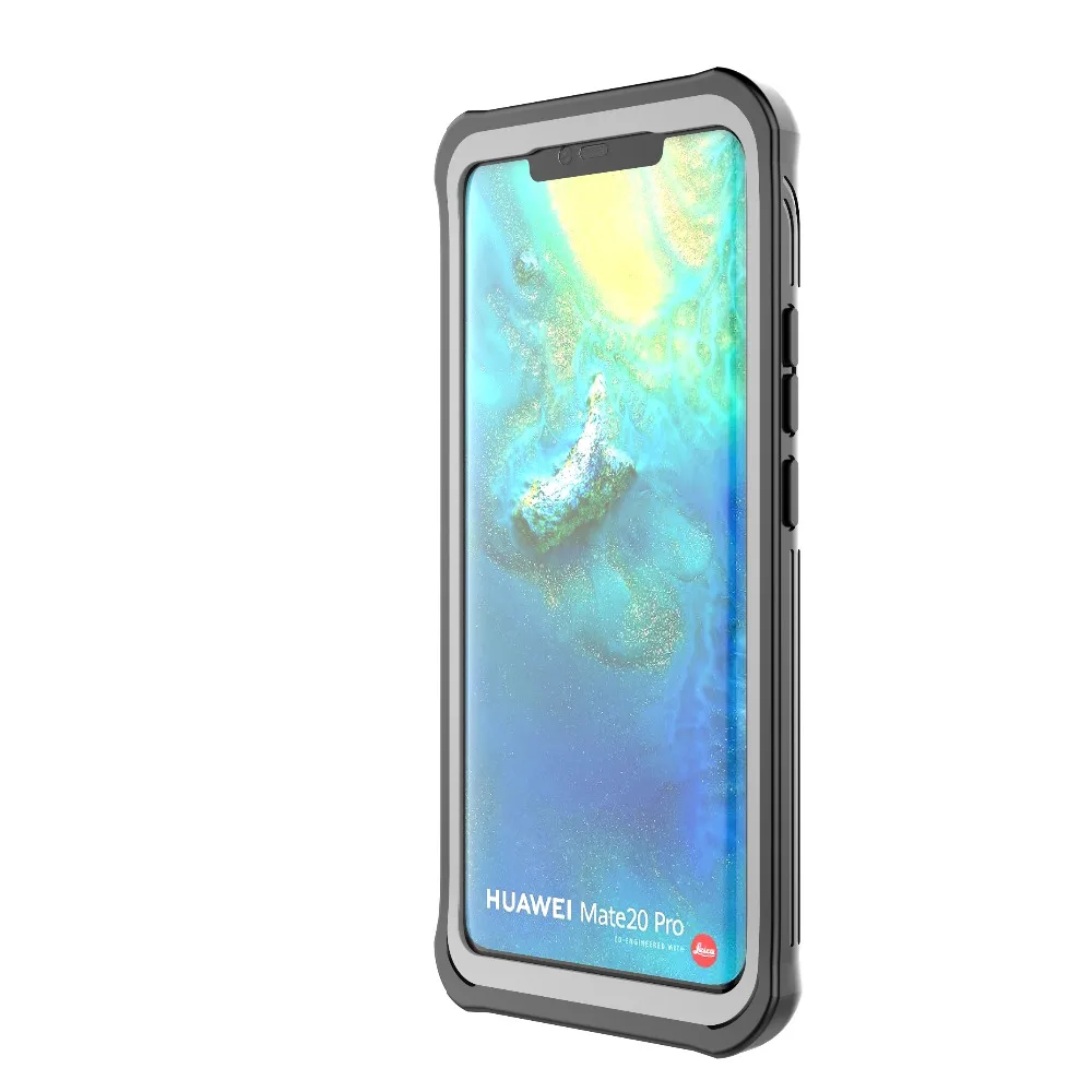 Жизнь водонепроницаемый чехол для телефона для huawei mate 20 Pro 360 ° сверхмощная защита прозрачная Противоударная задняя крышка защита Funda