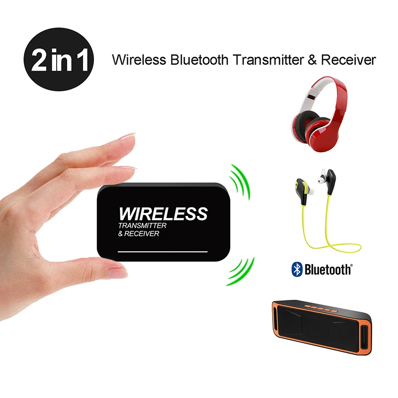 2 в 1 Bluetooth CSR Aux приемник адаптер и передатчик автомобильный домашний стерео аудио