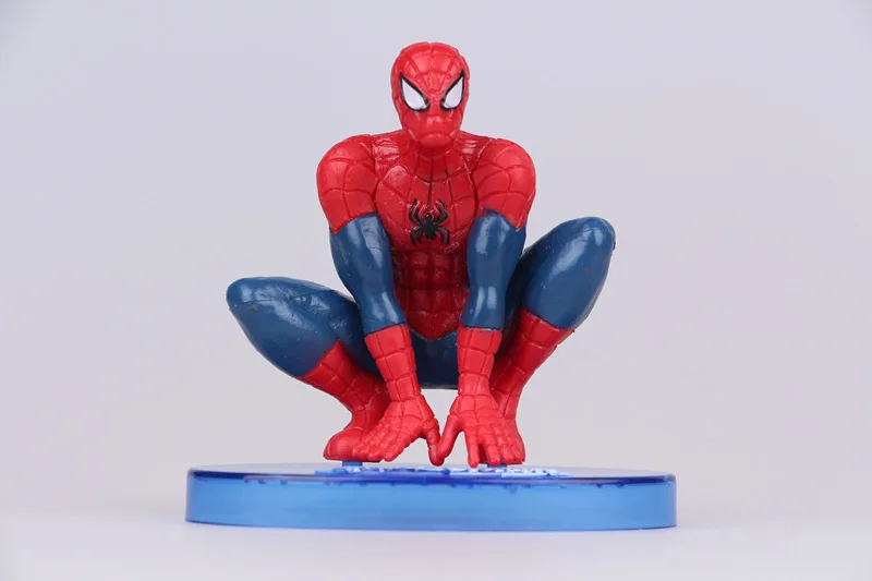 7PCS/Set Spider-Man Figure The Spiderman Spider Man PVC Action Toys 7-11cm Great Gift | Игрушки и хобби