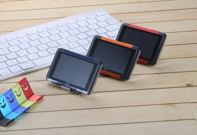 MPLSBO 4 ГБ 8 3 ''Mp4 MP5 видеоплеер встроенный динамик MP3 MP4 музыкальный плеер FM радио