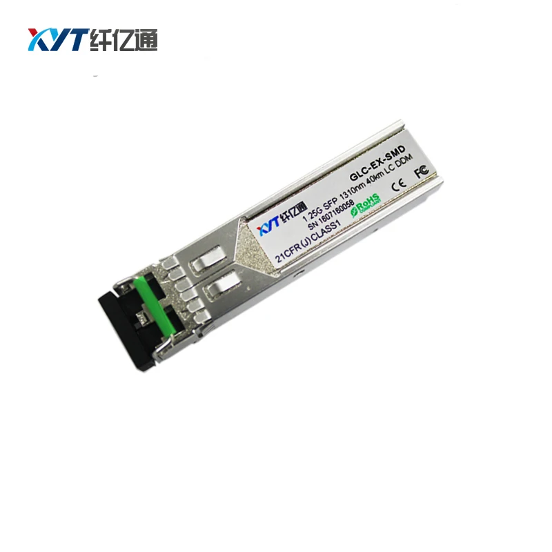 

factory wholesale price fiber optic transceiver 1.25G 40km SFP module Dual Fiber 1.25g 1310nm SFP transceive
