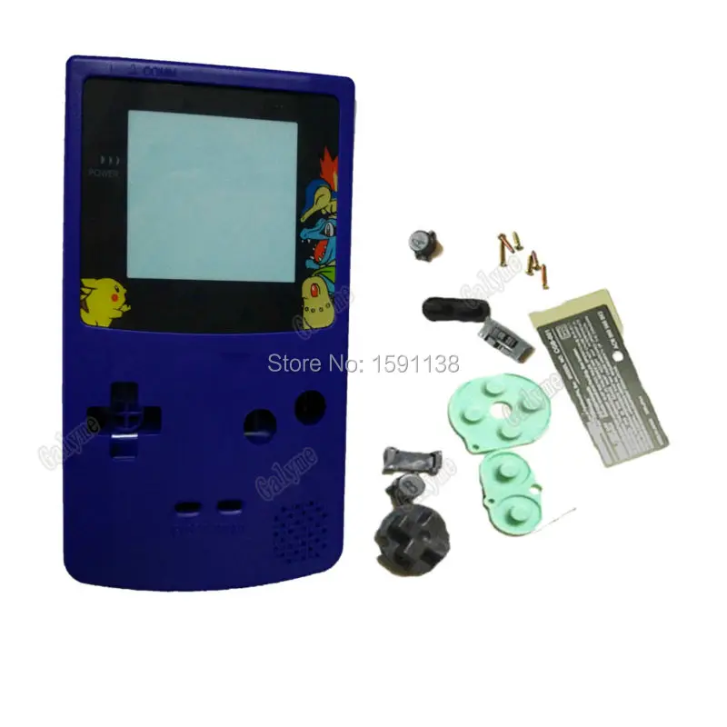 Совершенно новый сине фиолетовый цвет игровой корпус ограниченный экран