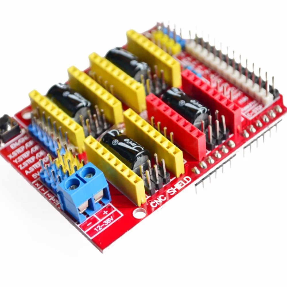 Новый A4988 плата привода CNC щит V3 гравировальный станок Плата расширения для 3D