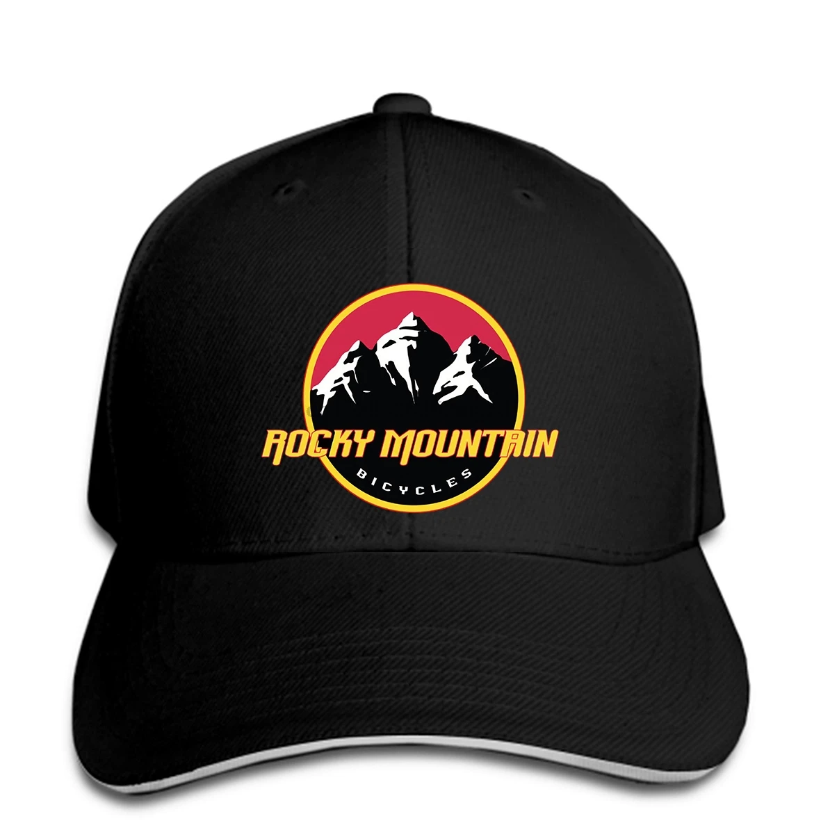 Рокки горный велосипед Мужская Черная s Snapback Кепка женская шляпа