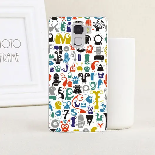 Art Painted Fashion Cute Lovely UV Print Hard Cover Case For Huawei Honor 7 Phone Protective Back Skin Shell Hood |