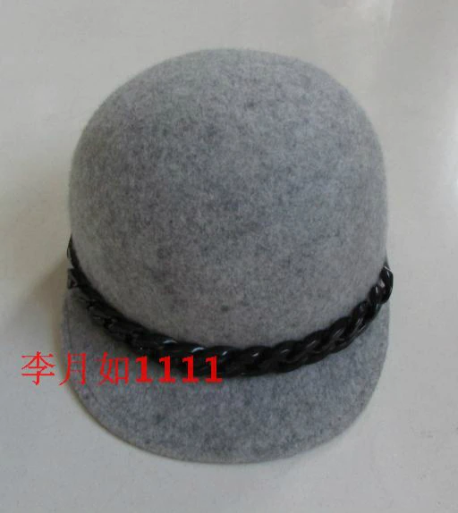 100% шерстяная Осенняя шляпа для верховой езды В рыцарском стиле Зимняя фетровая