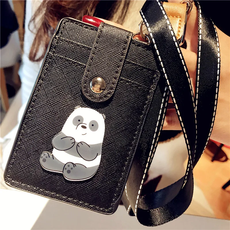 1 шт. kawaii корейский мультфильм ID держатель для карт милые банковские кредитные карты пакеты на день рождения Рождественский подарок для девочек и мальчиков